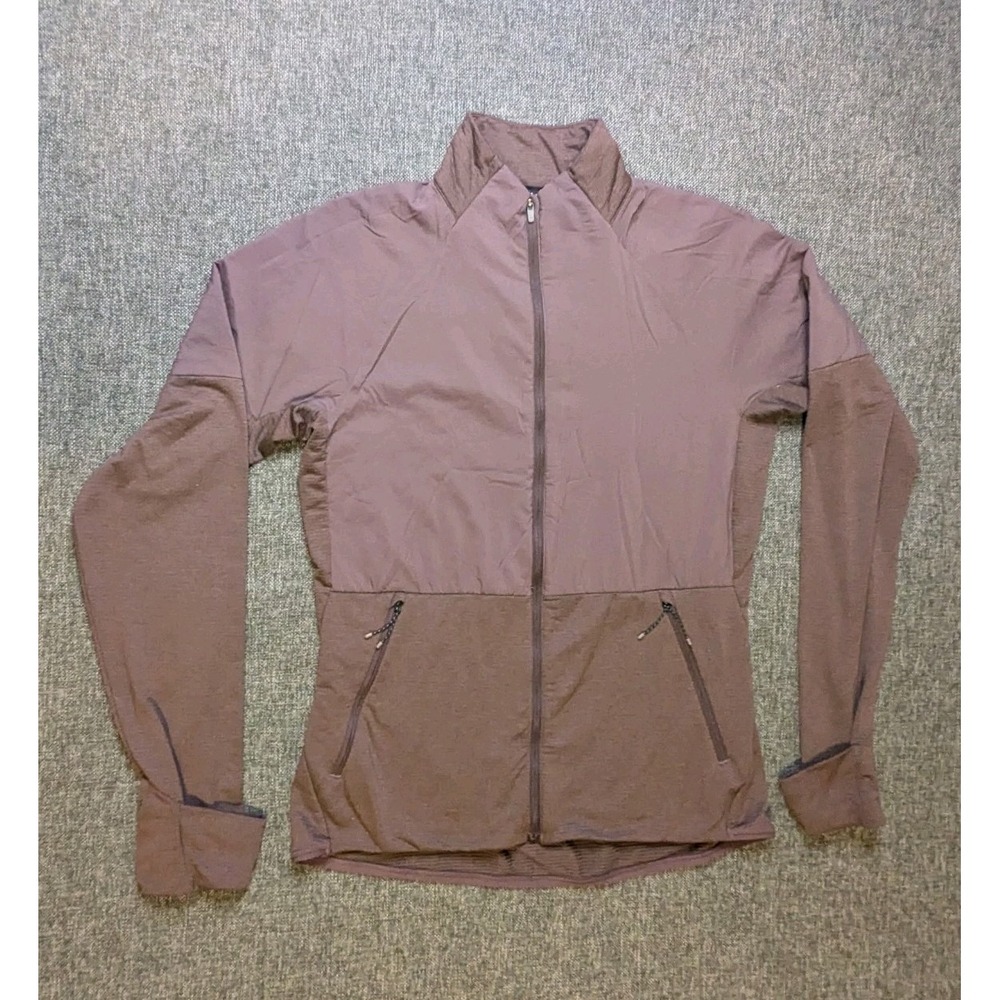 Rei Co-op Women's Swiftland Running Jacket Cherrywood Brown Full Zip Coat Small